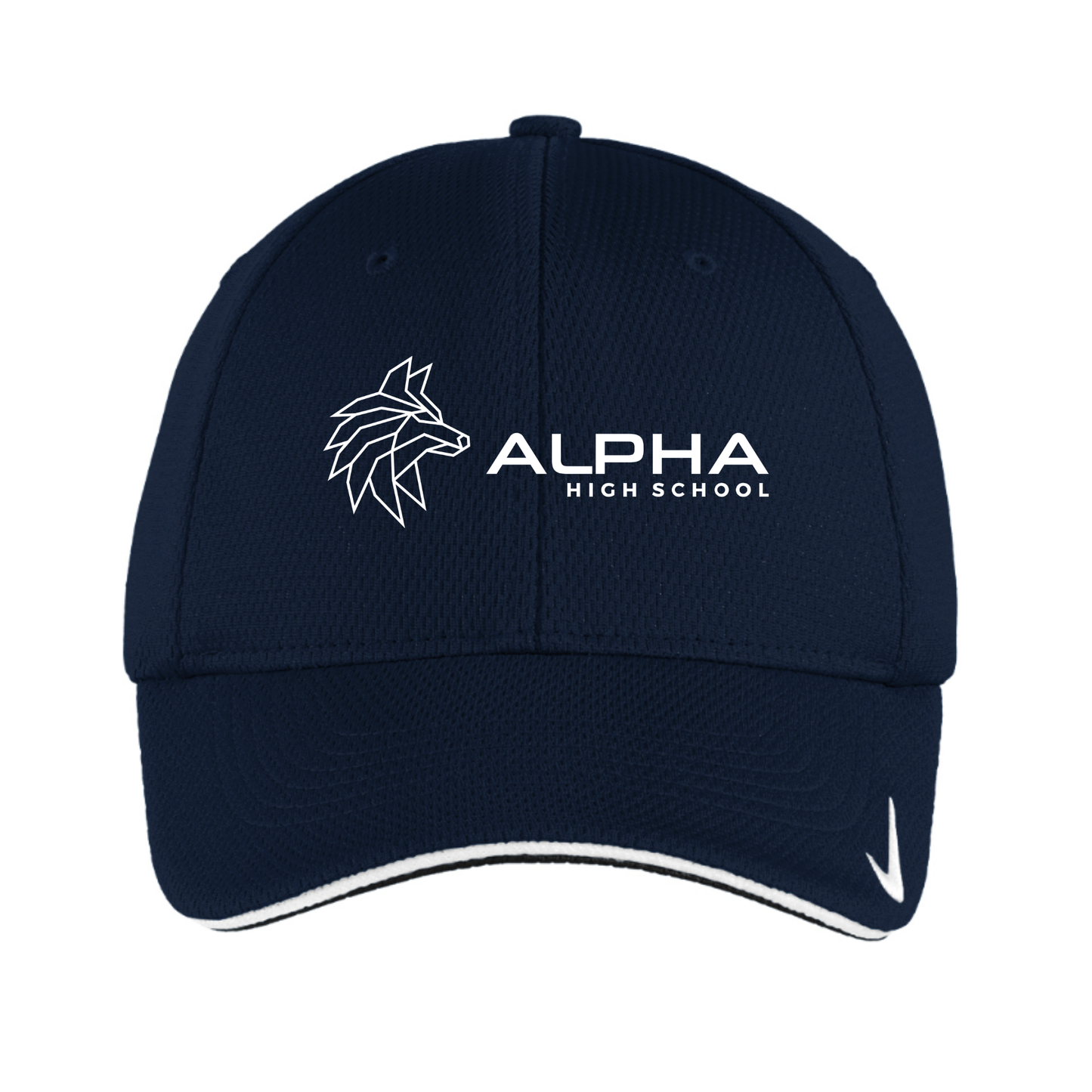Navy Alpha Nike fitted cap