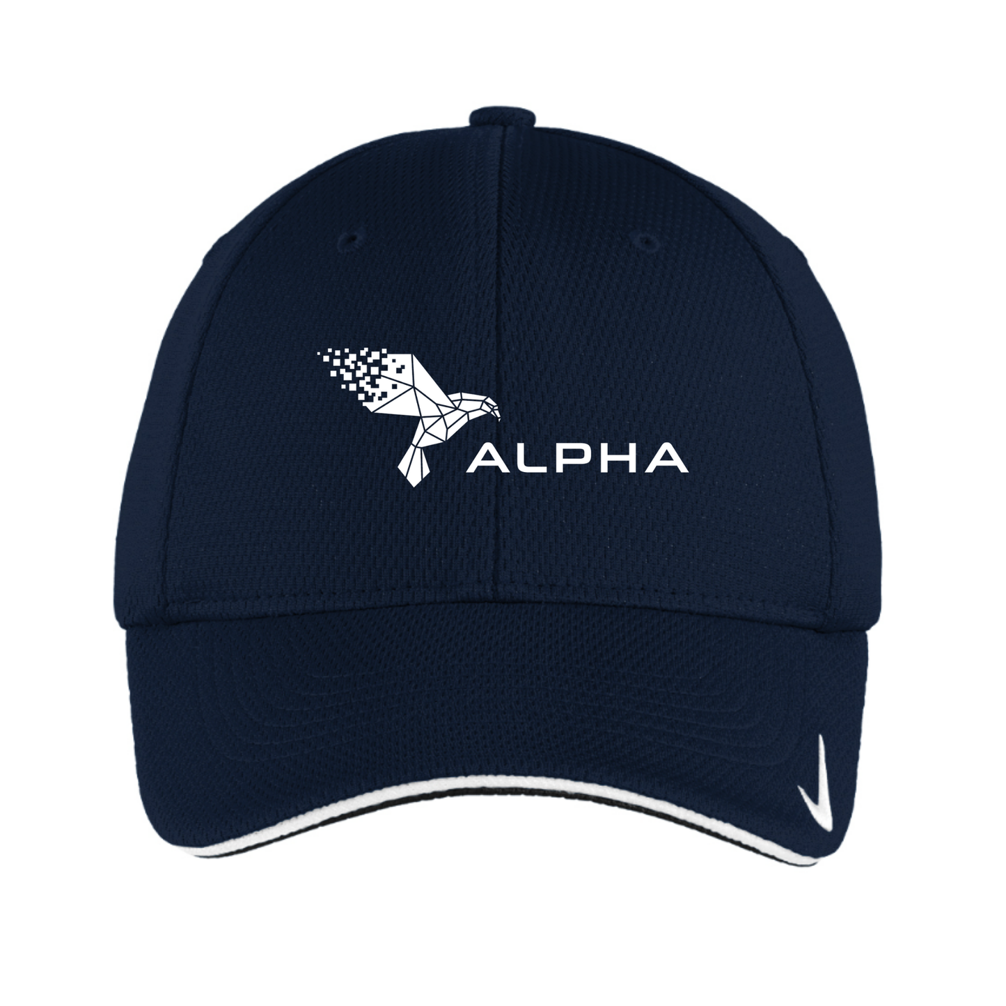 Navy Alpha Nike fitted cap