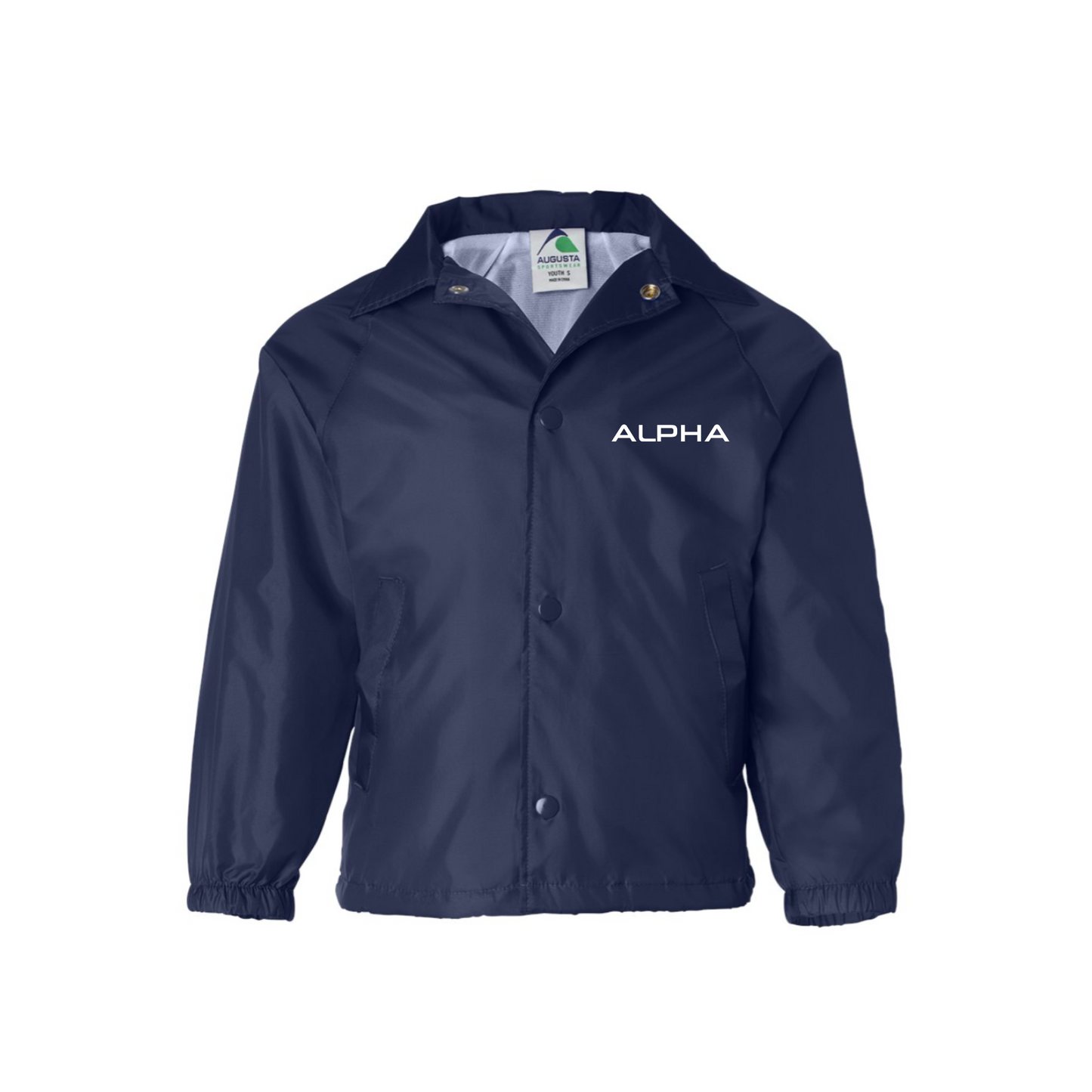 Alpha Kids Button Up Jacket