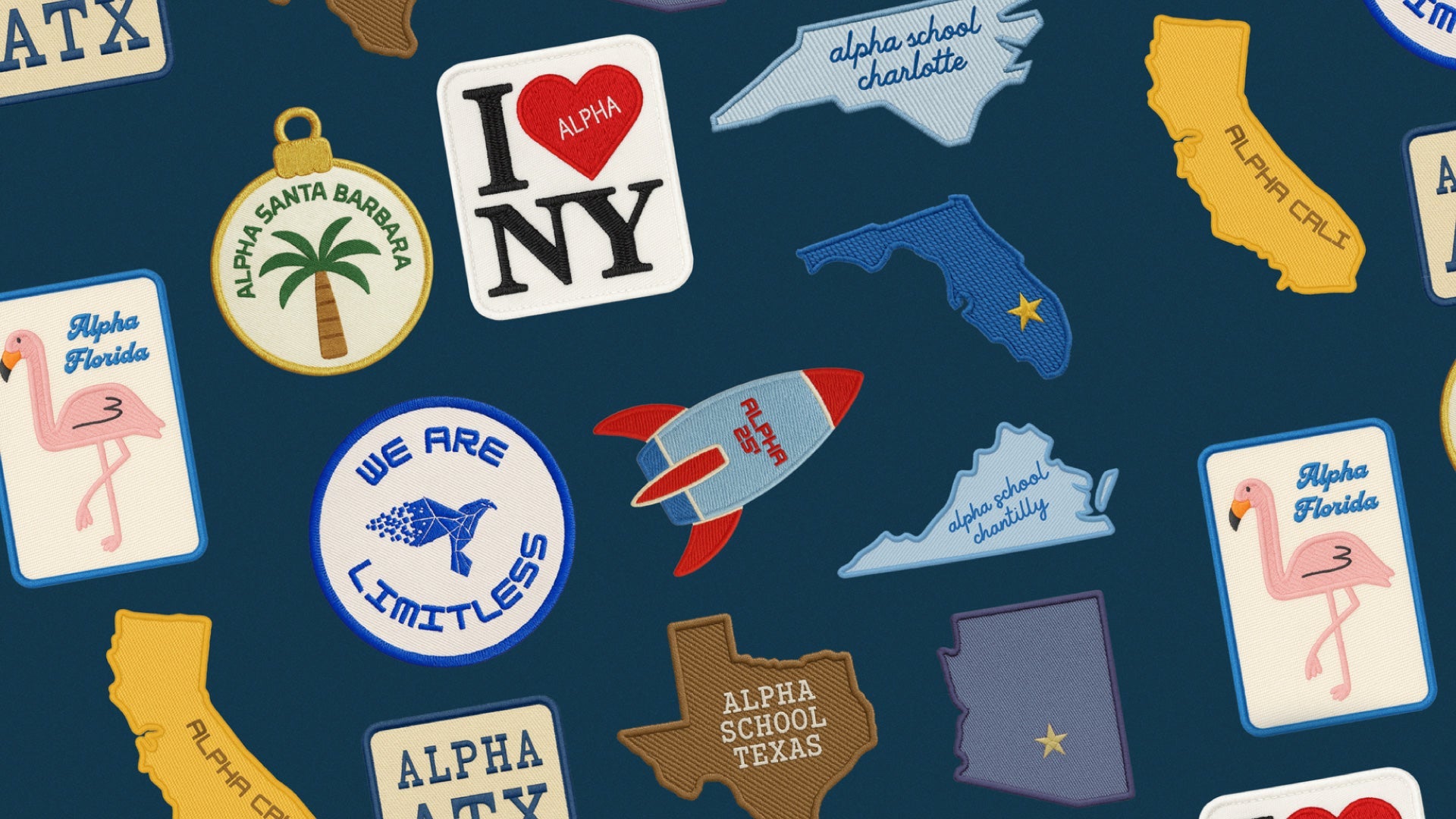 Decorate with Patches – Alpha School Store