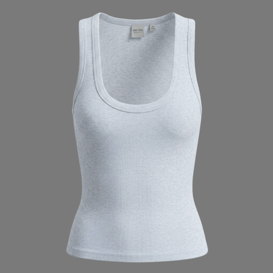 Alpha High HomeStretch™ Rib Vinyl Tank