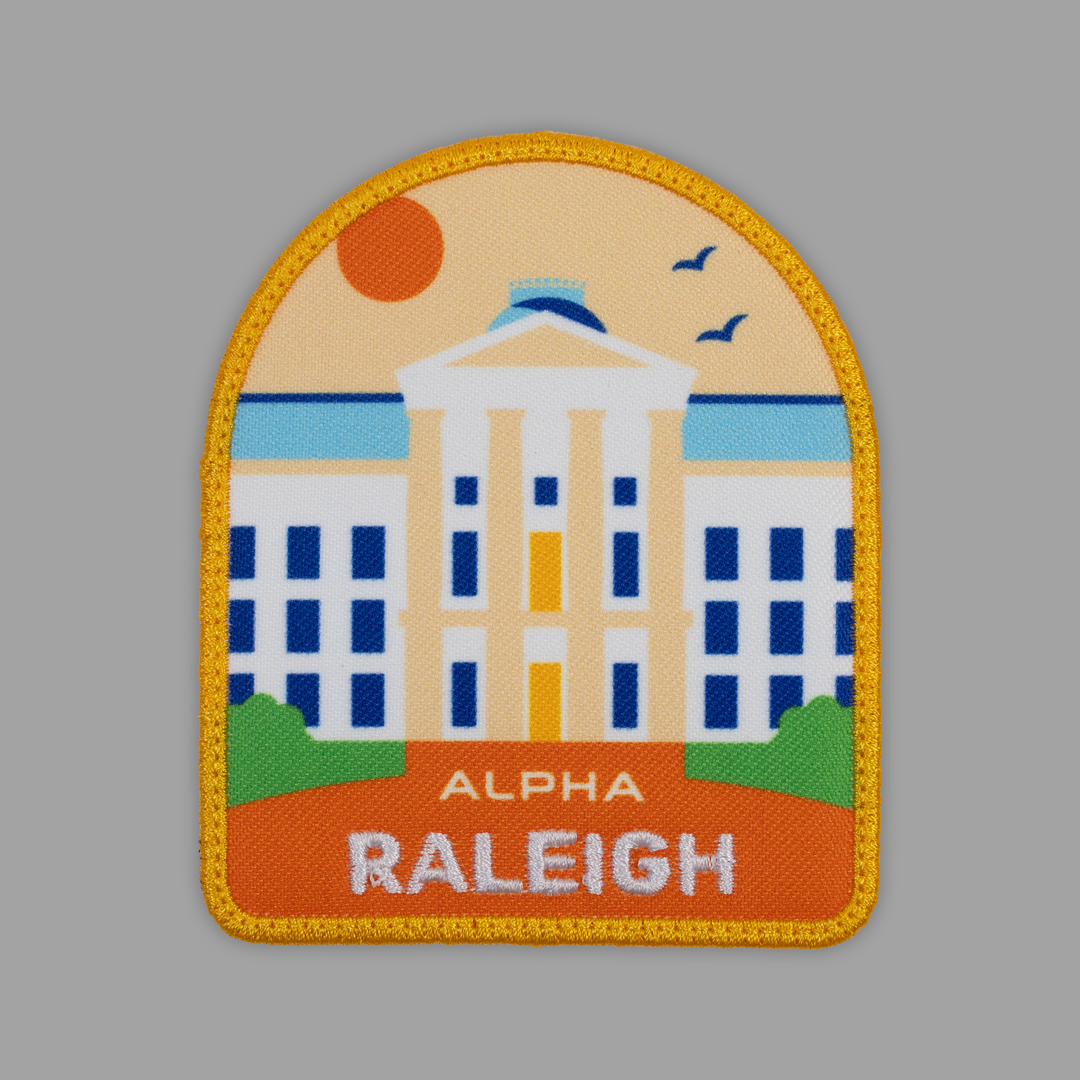Raleigh Embroidered Patch