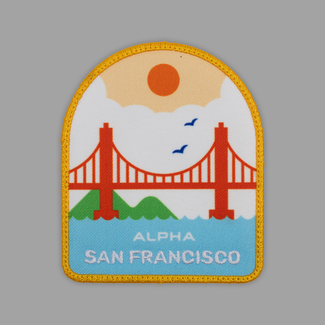 San Francisco Embroidered Patch