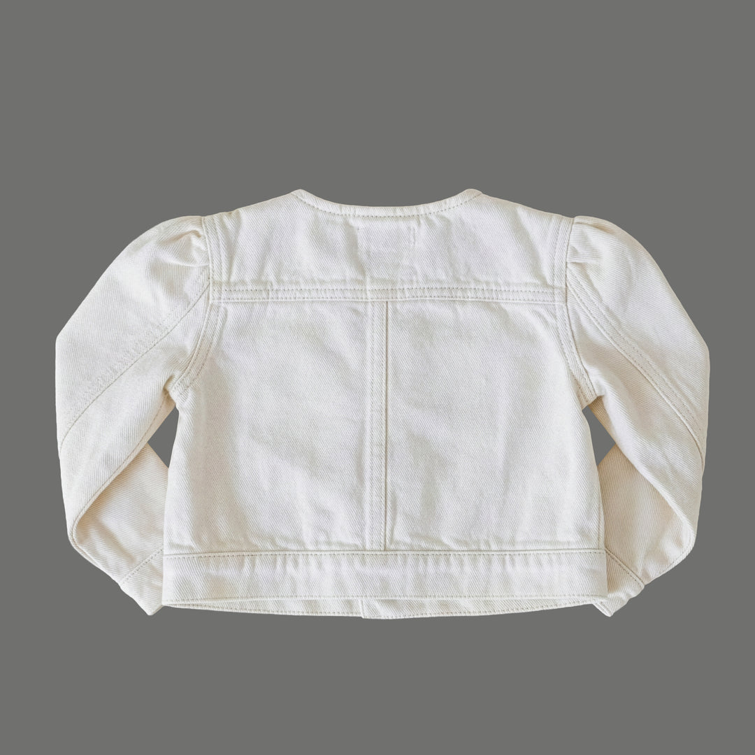 Girls' Cropped Denim Jacket