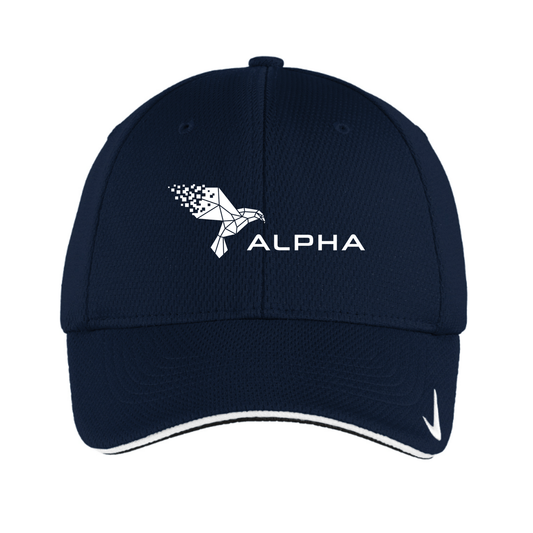 Navy Alpha Nike fitted cap