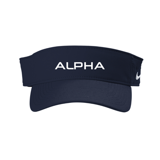 Navy Alpha Nike visor