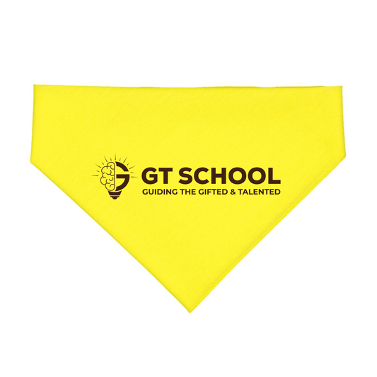 Yellow GT School Dog Bandana