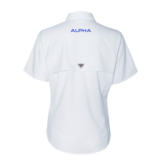 White Alpha Women's Colombia Shirt
