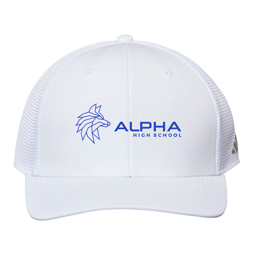 White Alpha Adidas Hat
