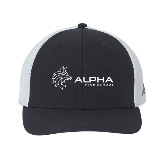 Black Alpha Adidas Hat
