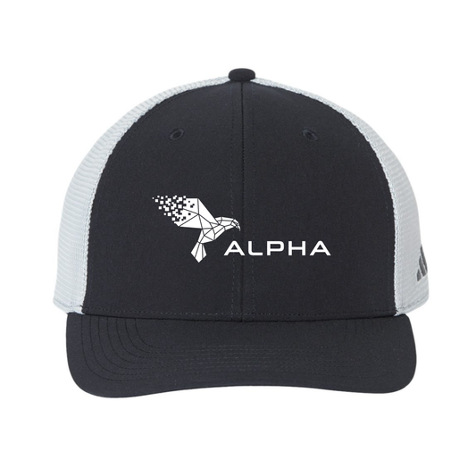 Black Alpha Adidas Hat