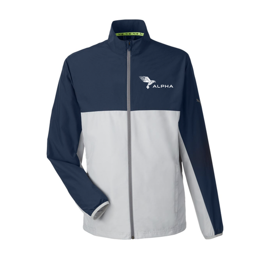 Navy Alpha Men's Puma Wind Jacket