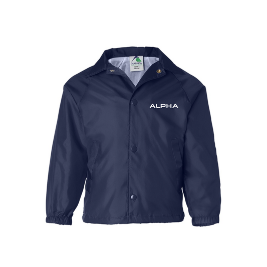 Alpha Kids Button Up Jacket