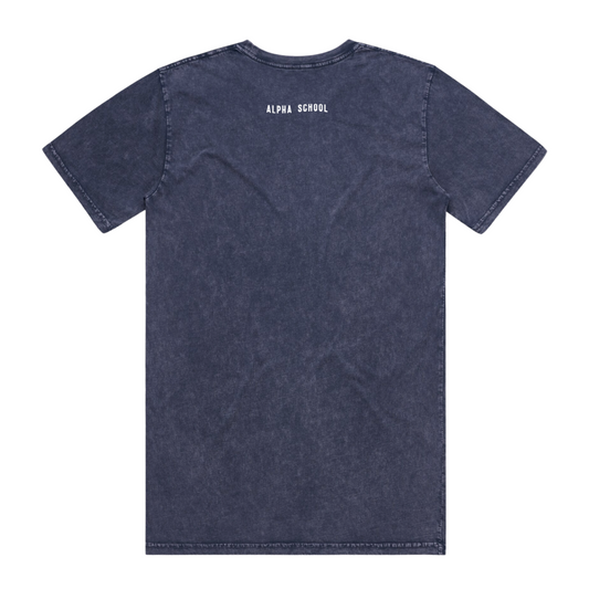 Navy Mineral Wash TShirt