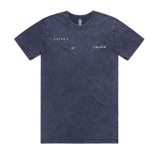 Navy Mineral Wash TShirt