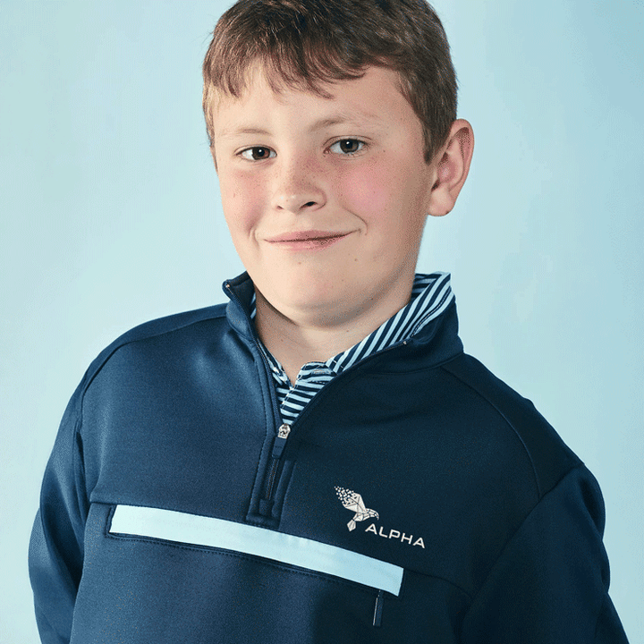 Boys Quarter-Zip Pullover