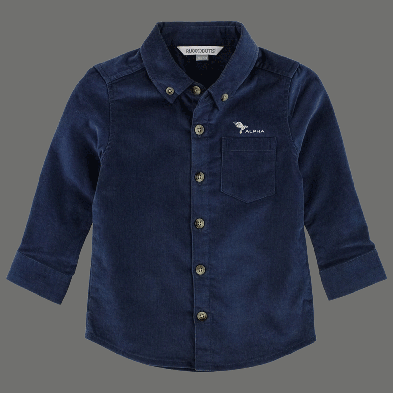 Boys Corduroy Button-up Shirt