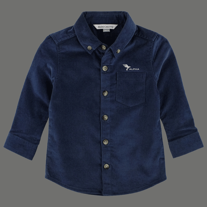 Boys Corduroy Button-up Shirt