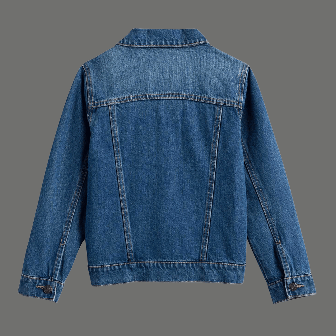 Boys 100% Organic Cotton Denim Jacket