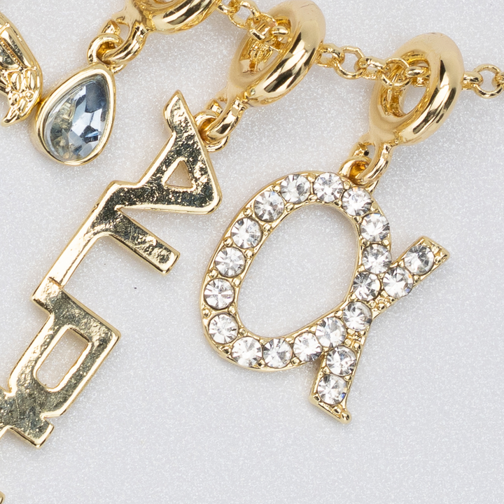 Cluster Charm Necklace with Alpha Bird