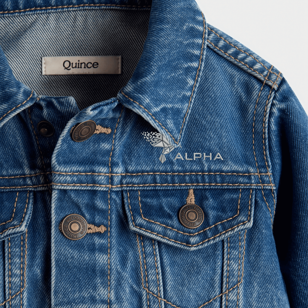 100% Organic Cotton Denim Jacket