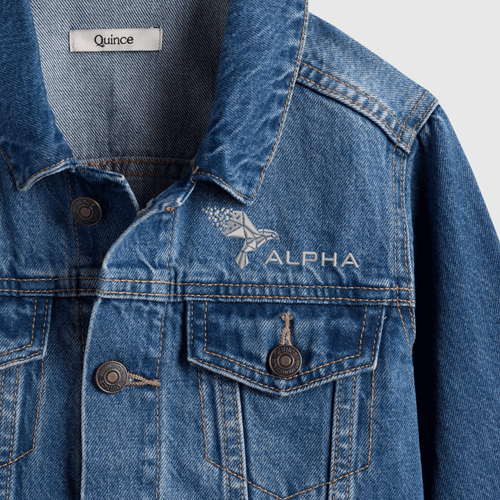 Boys 100% Organic Cotton Denim Jacket