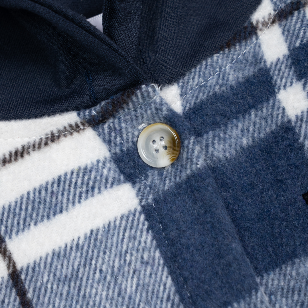 Plaid Flannel with Hood