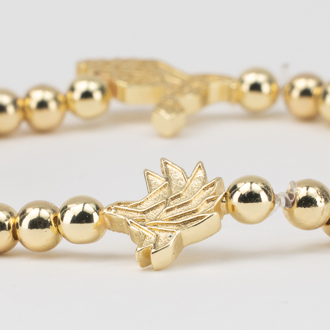 Pisa Charm Bracelet with Alpha Bird and Wolf