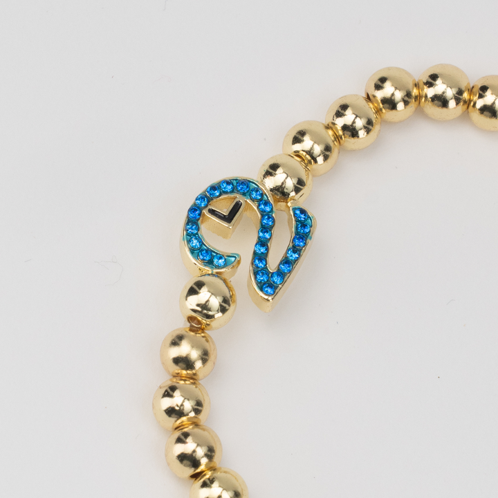 Pisa Charm Bracelet with Alpha Bird and Wolf