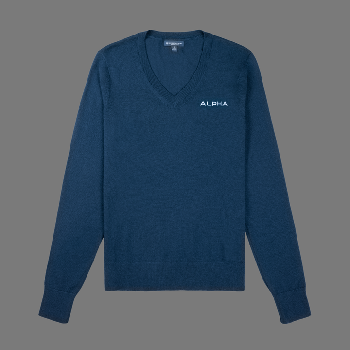 Women’s Washable Merino V-Neck Sweater