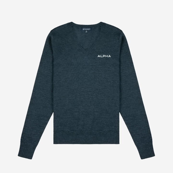 Women’s Washable Merino V-Neck Sweater