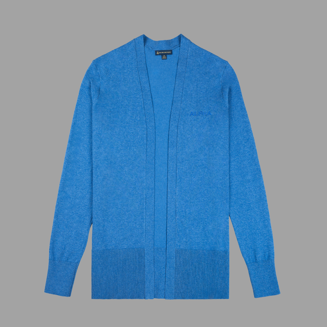 Women’s Cotton Stretch Long Cardigan Sweater