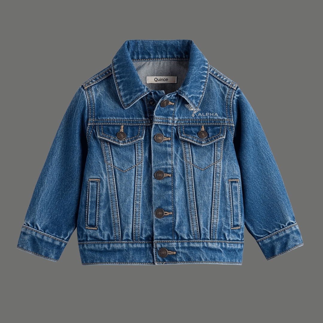 100% Organic Cotton Denim Jacket