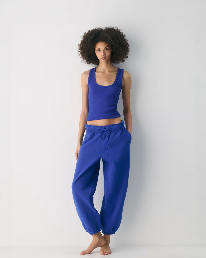 Cozy Sweatfleece Mega Foldover Baggy Jogger Pant