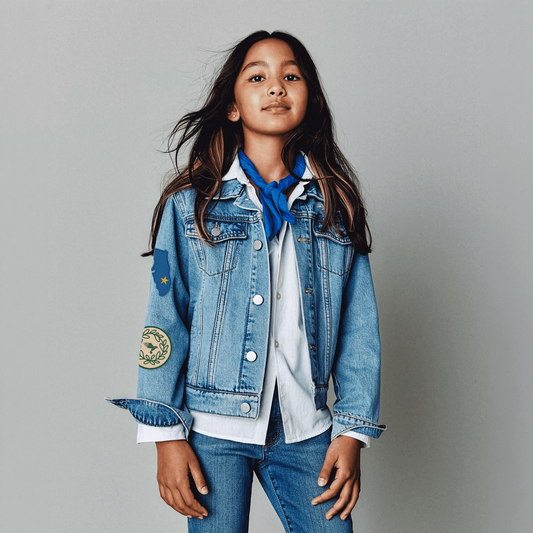 Photo of Boys 100% Organic Cotton Denim Jacket