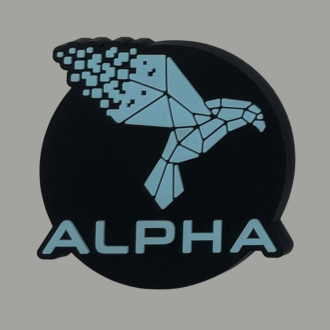 Stacked Alpha Bird Jibbitz
