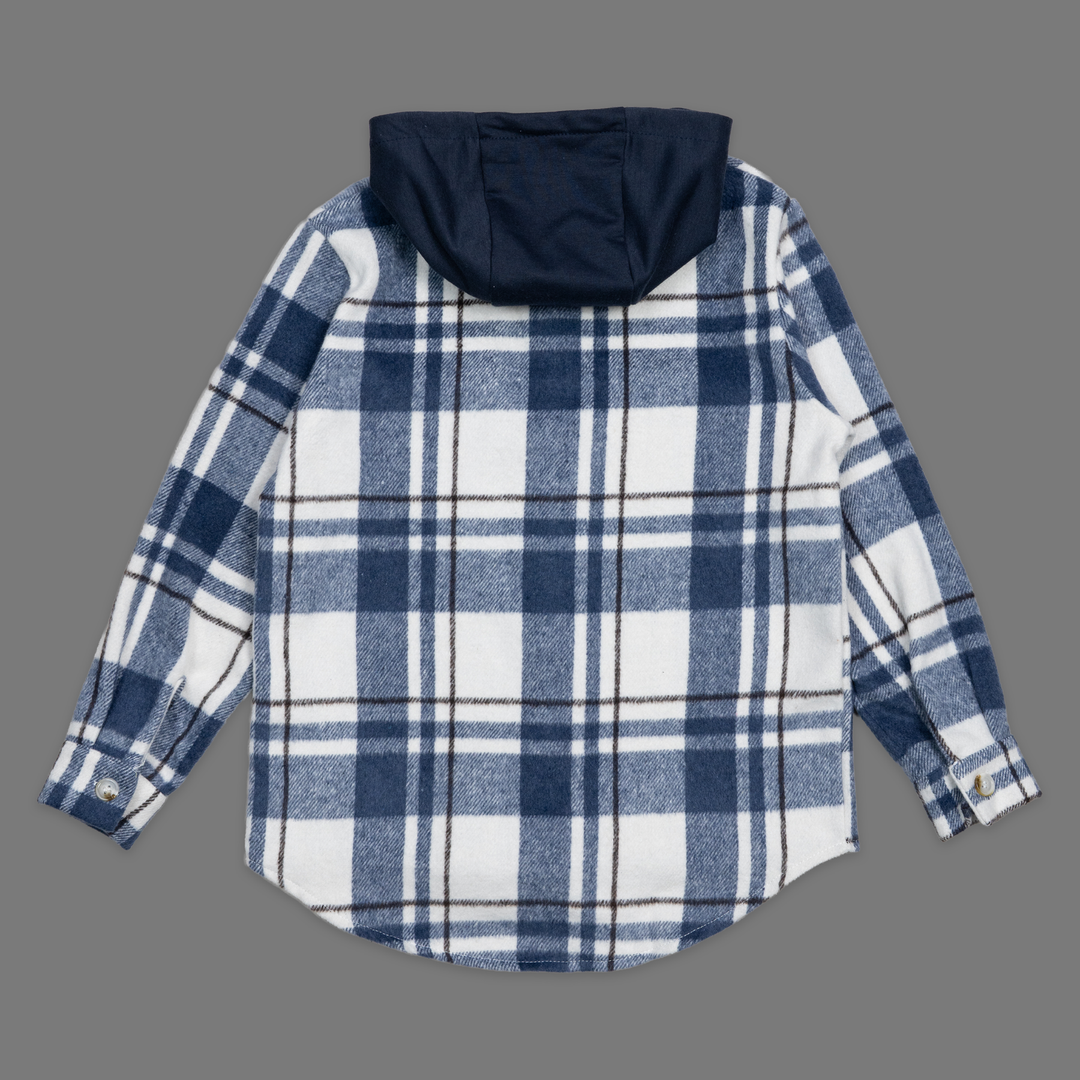 Plaid Flannel with Hood