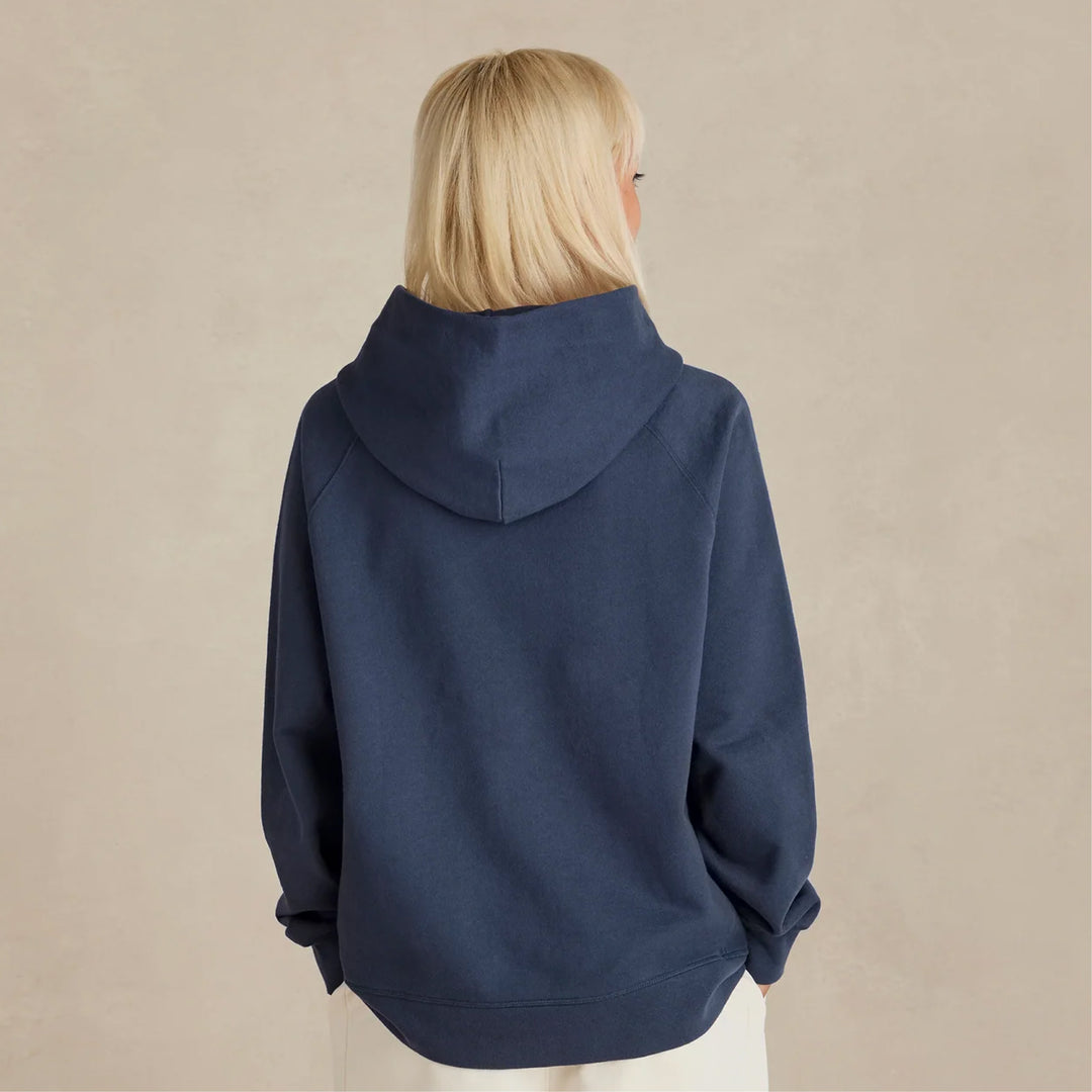 Ultra Heavyweight Organic French Terry Hoodie with Ella G. Patches (Unisex Fit)