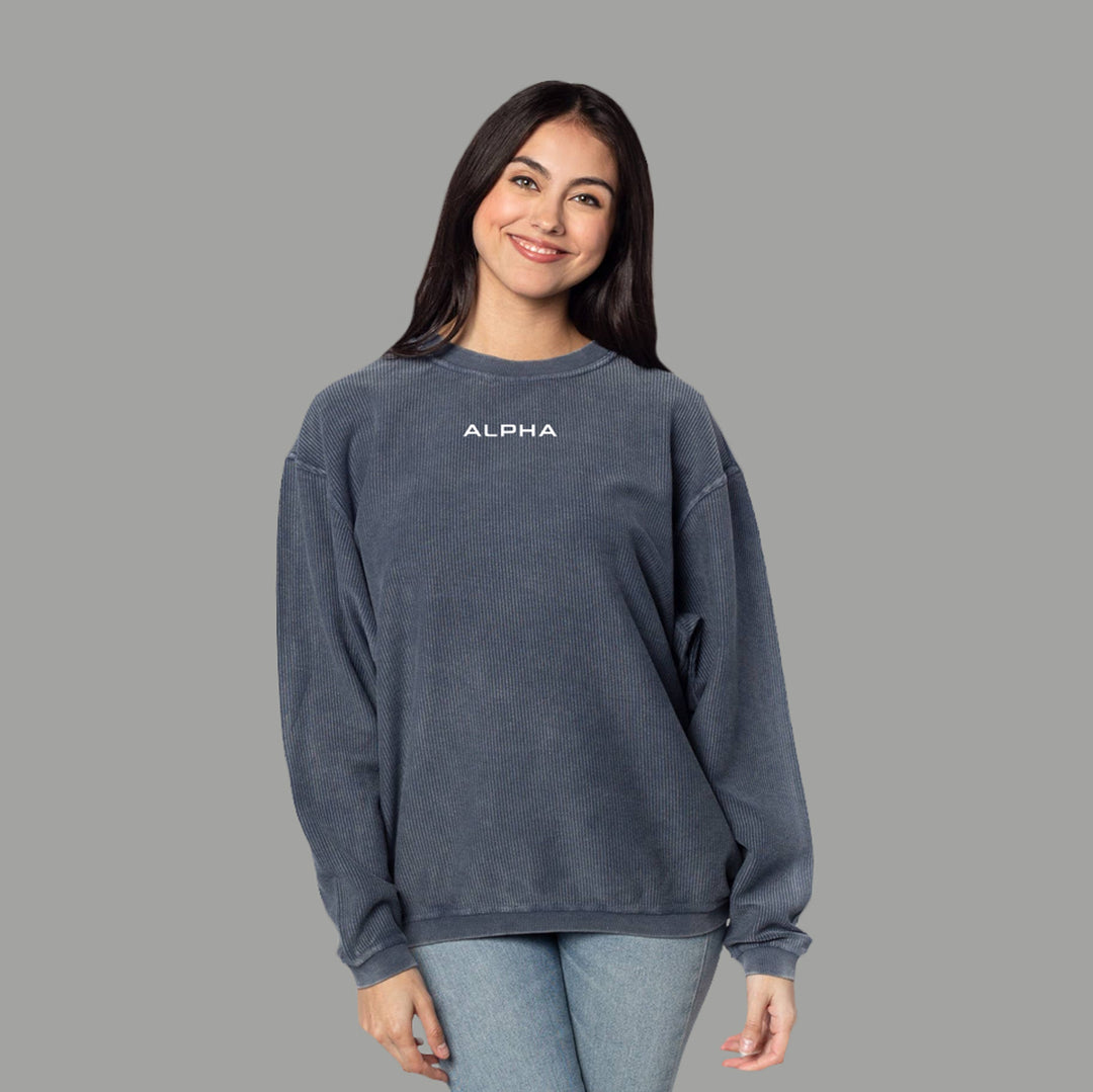 Photo of Original Corded Crew Sweatshirt