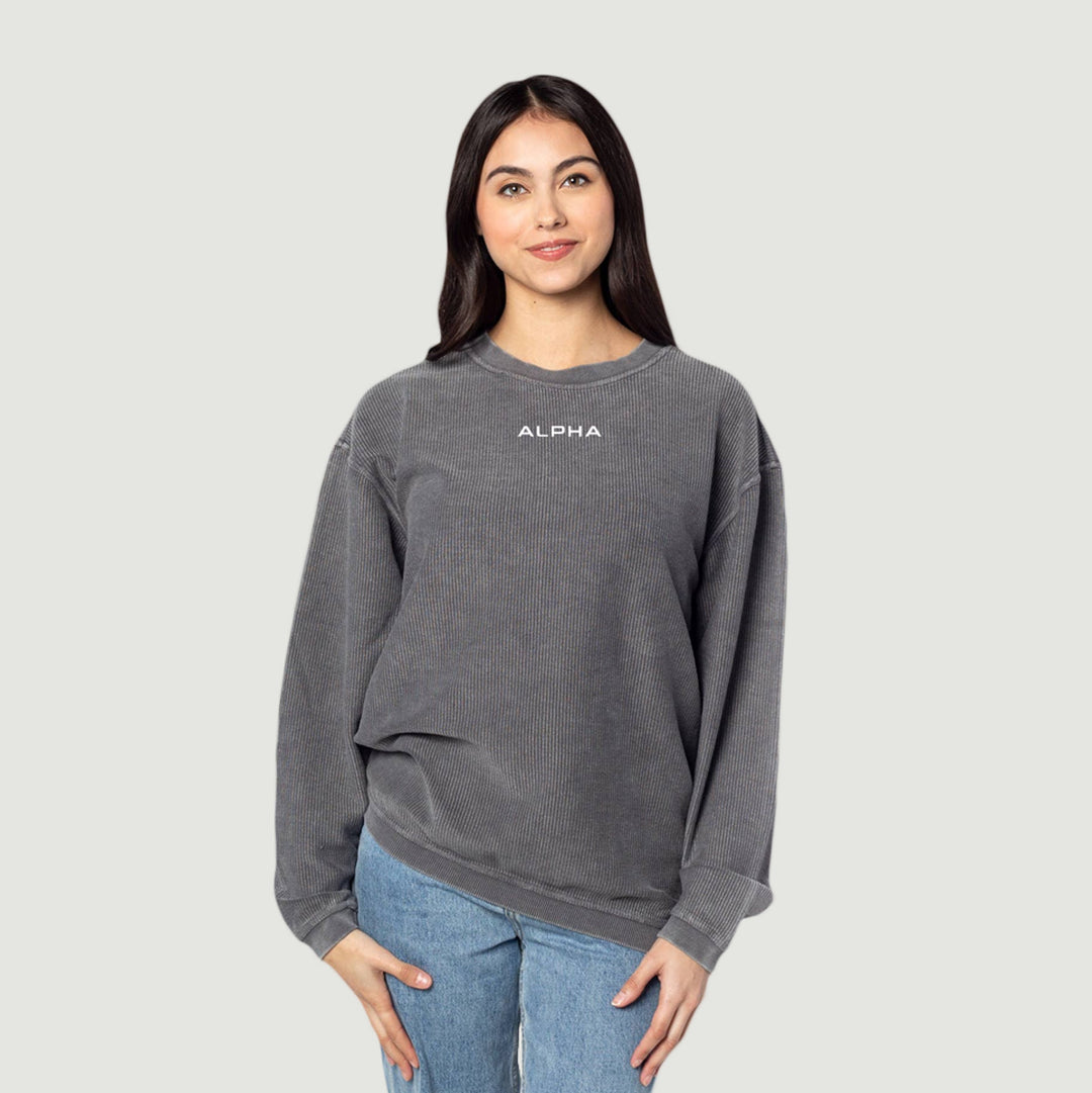 Photo of Original Corded Crew Sweatshirt