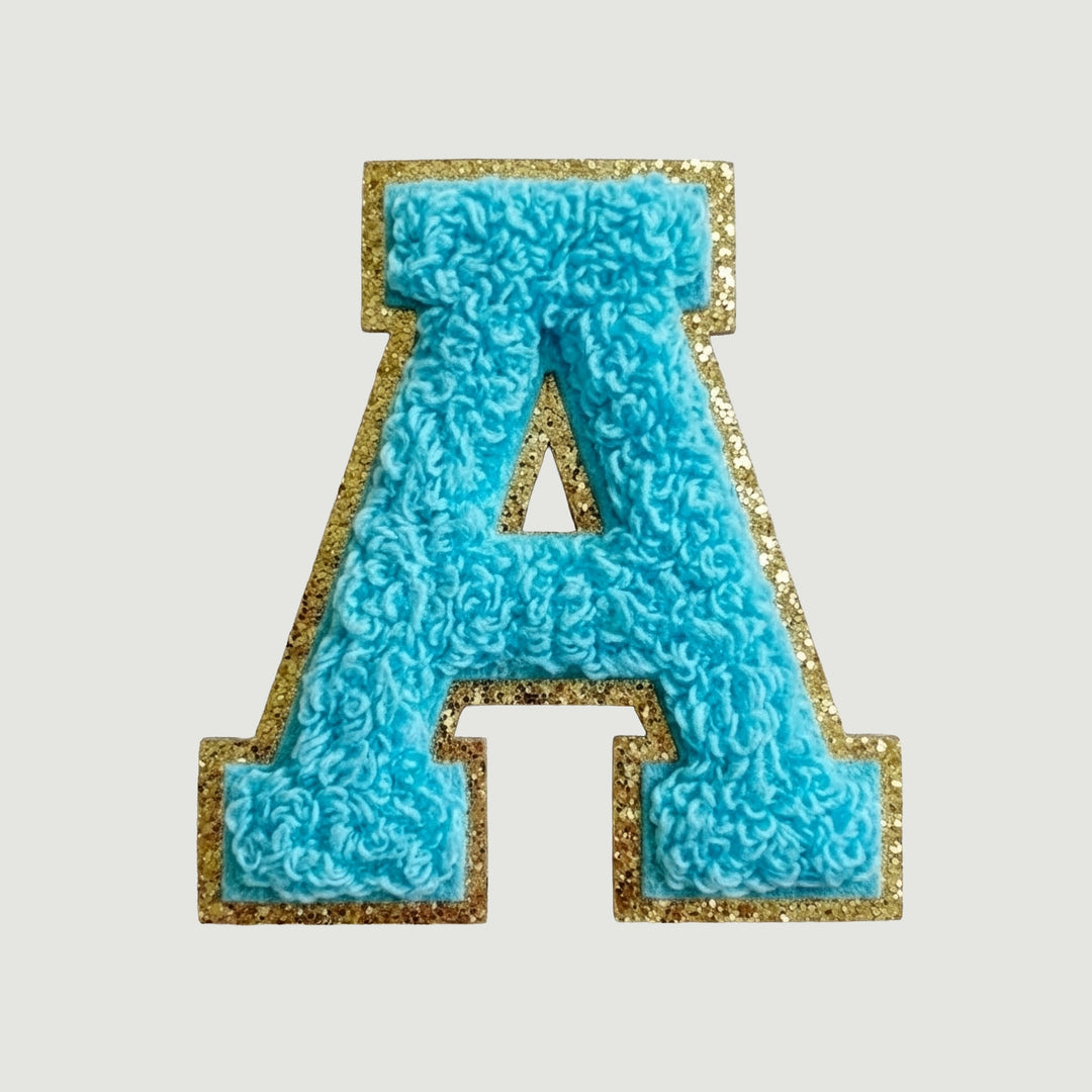 Photo of Chenille Letter Patch Self-Adhesive Varsity Letter