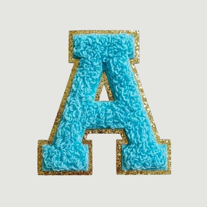 Photo of Chenille Letter Patch Self-Adhesive Varsity Letter