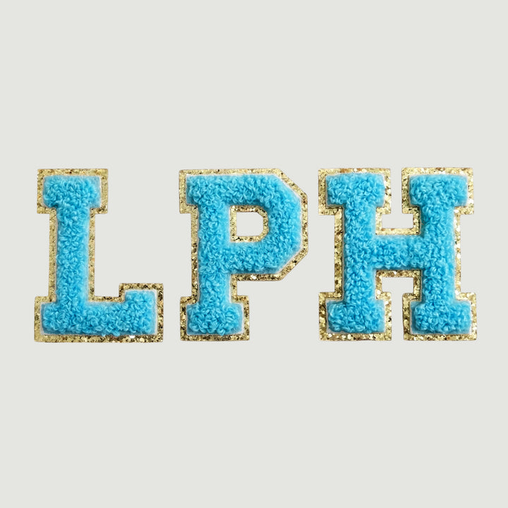 Photo of Chenille Letter Patch Self-Adhesive Varsity Letter