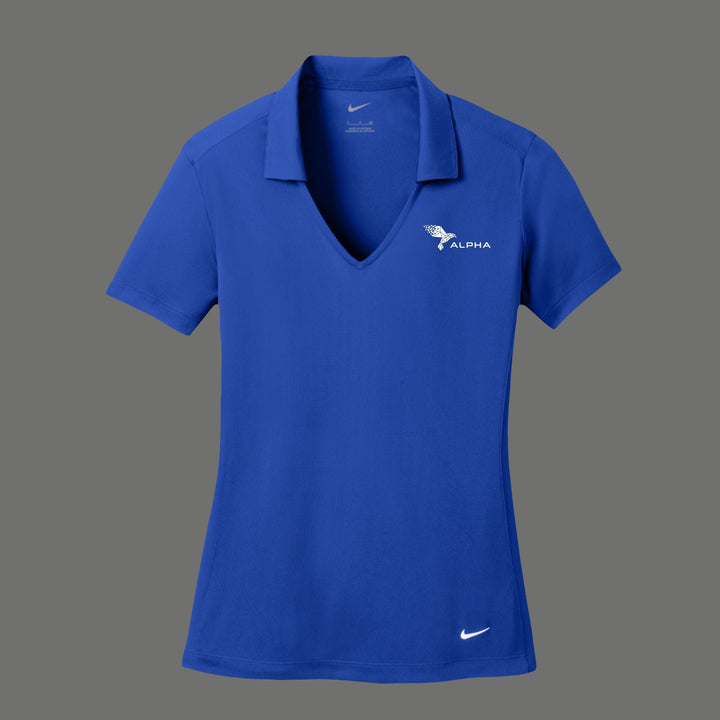 Photo of Nike Women's Dri-FIT Vertical Mesh Polo