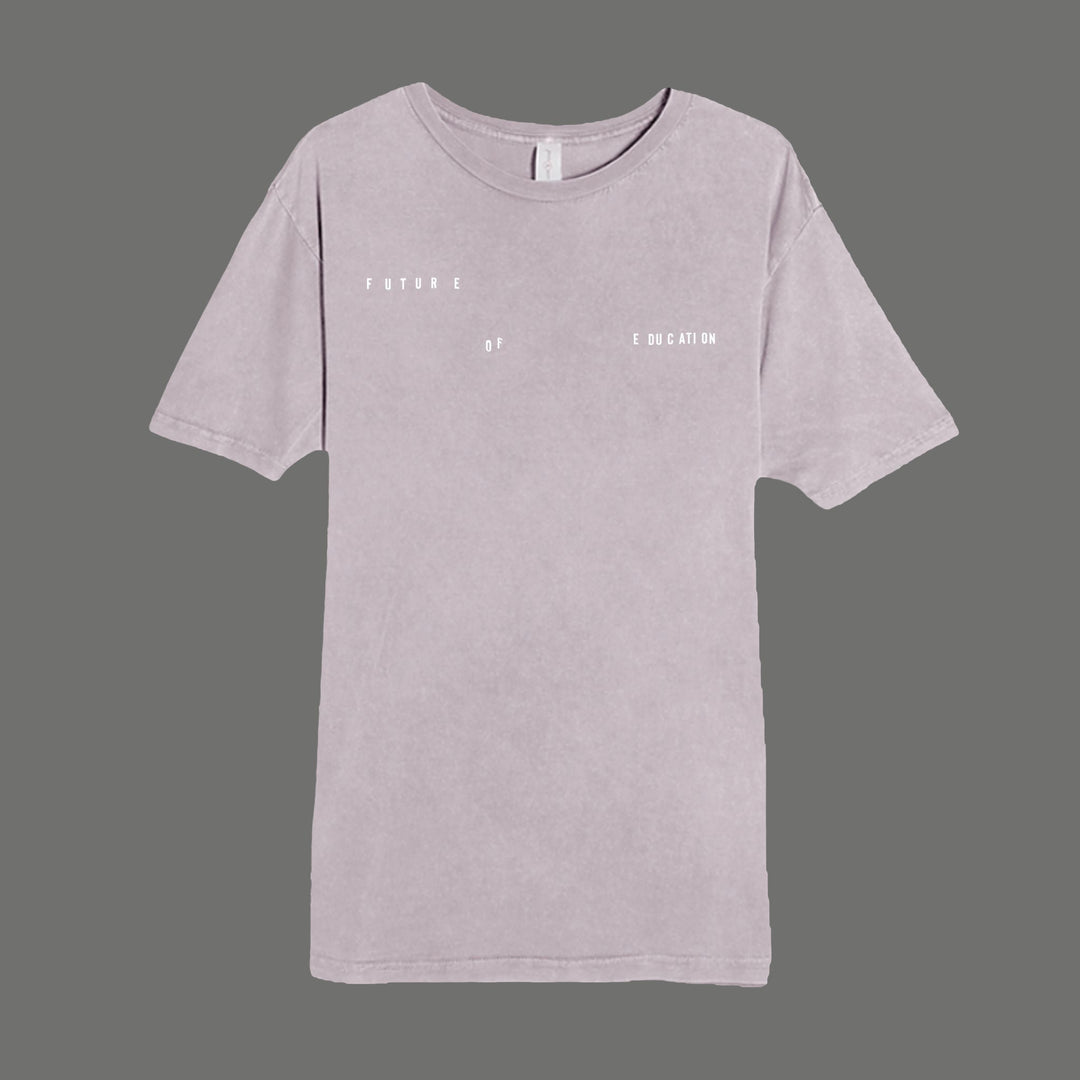 Photo of Screen Printed Acid Wash T-shirt