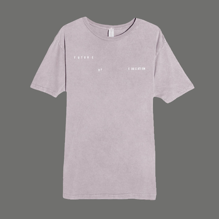 Photo of Screen Printed Acid Wash T-shirt