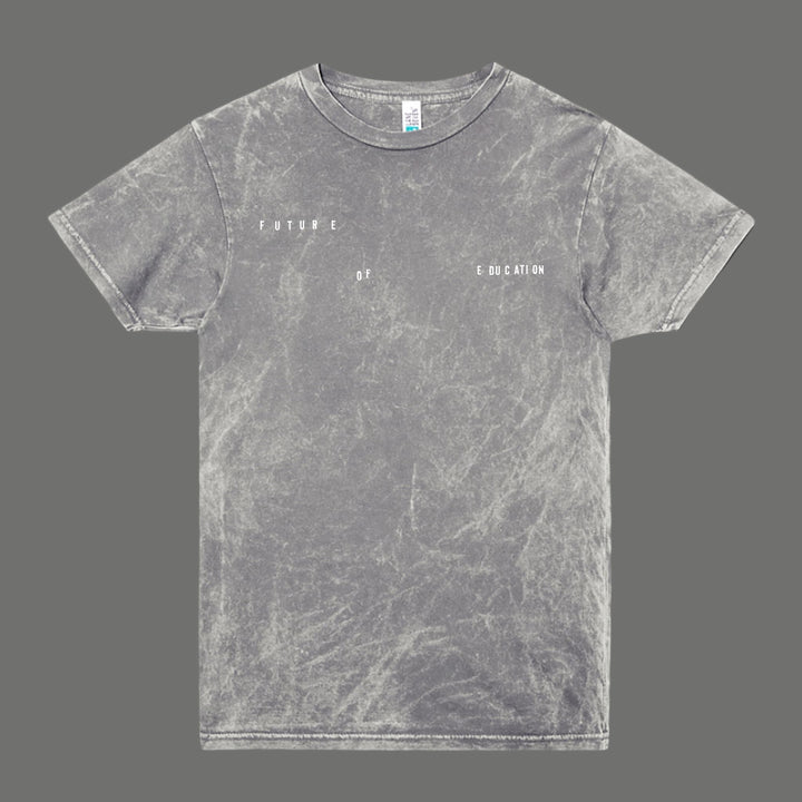 Photo of Screen Printed Acid Wash T-shirt