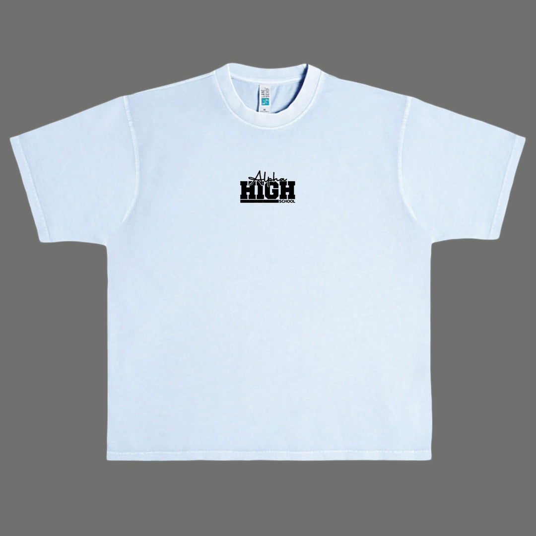 Photo of Alpha High, Heavy, Embroidered Graphic T-shirt 1
