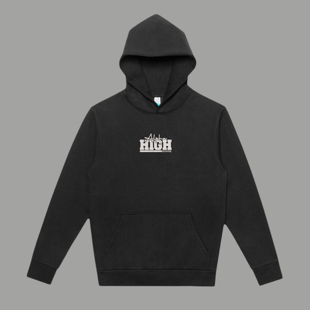 Photo of Alpha High, Embroidered Graphic Hoodie 1