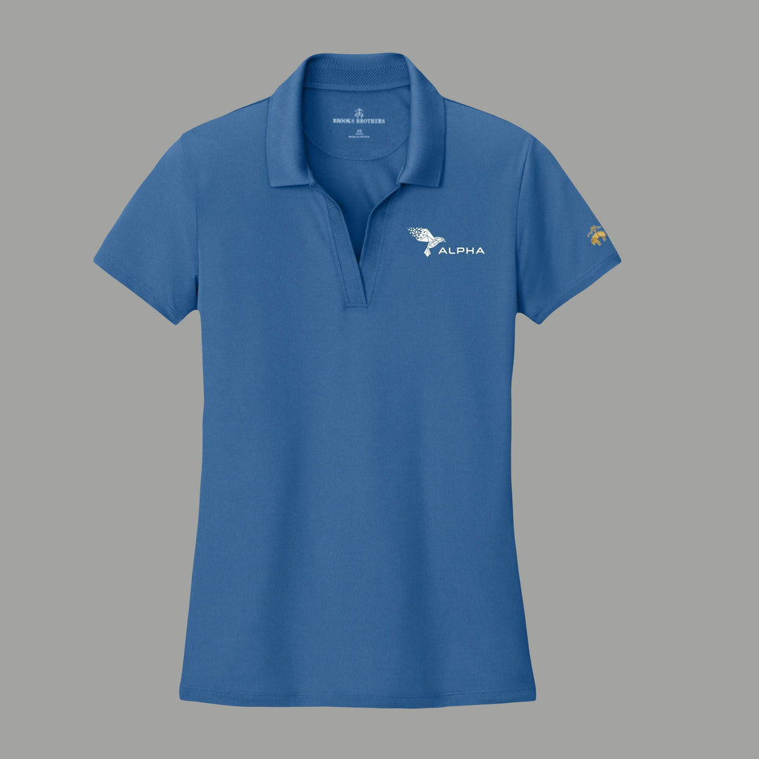 Photo of Brooks Brothers Women’s Mesh Pique Performance Polo